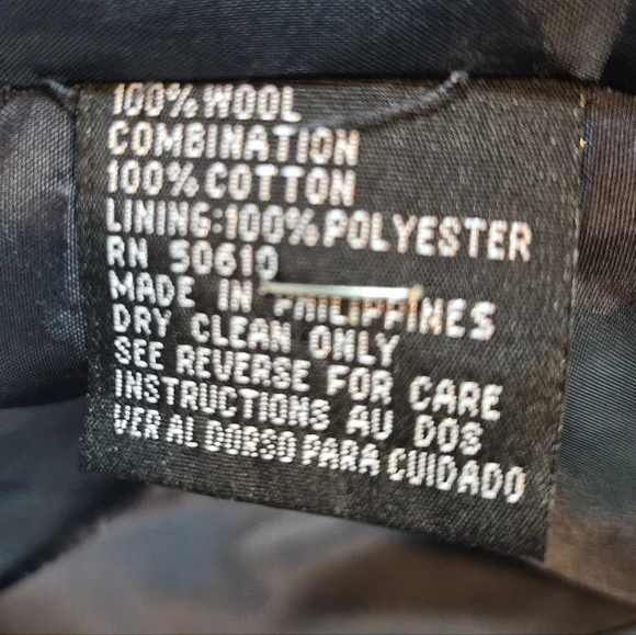 Kasper A.S.L. Petite 100% Wool Skirt Suit Set - Navy Blue - 14P - Picture 3 of 14